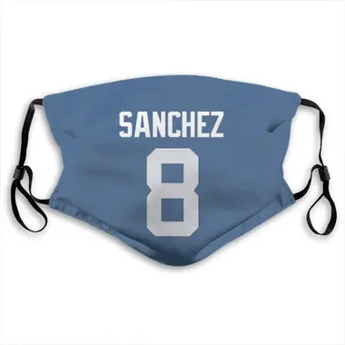 Indianapolis Colts Rigoberto Sanchez Jersey Name and Number Face Mask - Royal