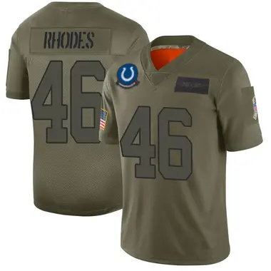 Men's Nike Indianapolis Colts Luke Rhodes 2019 Salute to Service Jersey - Camo Limited