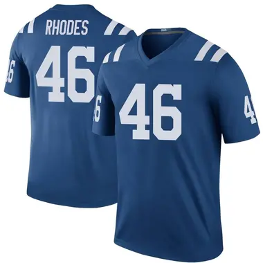 Men's Nike Indianapolis Colts Luke Rhodes Color Rush Jersey - Royal Legend