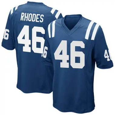 Men's Nike Indianapolis Colts Luke Rhodes Team Color Jersey - Royal Blue Game