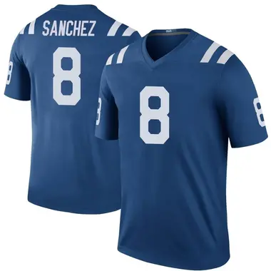 Men's Nike Indianapolis Colts Rigoberto Sanchez Color Rush Jersey - Royal Legend
