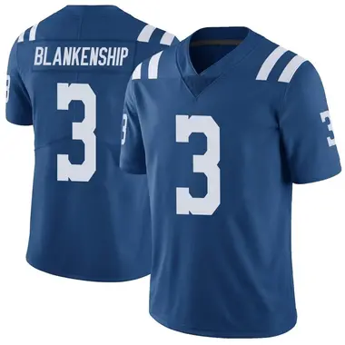 الكيمياء الذرية Men's Indianapolis Colts #3 Rodrigo Blankenship Royal Blue 2020 Vapor Untouchable Stitched NFL Nike Limited Jersey رائد فضاء كرتون