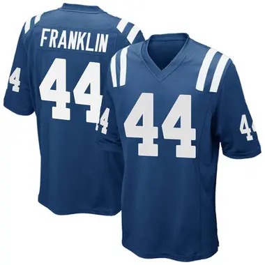 Men's Nike Indianapolis Colts Zaire Franklin Team Color Jersey - Royal Blue Game