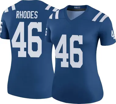 Women's Nike Indianapolis Colts Luke Rhodes Color Rush Jersey - Royal Legend