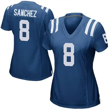 Women's Nike Indianapolis Colts Rigoberto Sanchez Team Color Jersey - Royal Blue Game