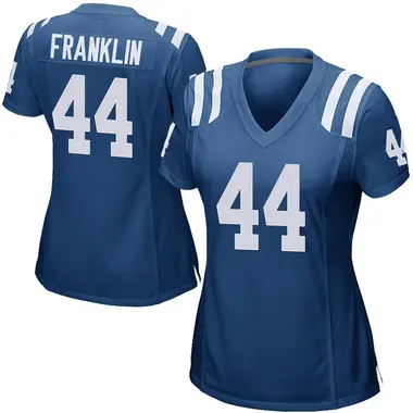 Women's Nike Indianapolis Colts Zaire Franklin Team Color Jersey - Royal Blue Game