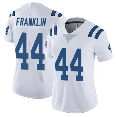 Women's Nike Indianapolis Colts Zaire Franklin Vapor Untouchable Jersey - White Limited