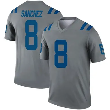 Youth Nike Indianapolis Colts Rigoberto Sanchez Inverted Jersey - Gray Legend