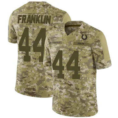 Youth Nike Indianapolis Colts Zaire Franklin 2018 Salute to Service Jersey - Camo Limited