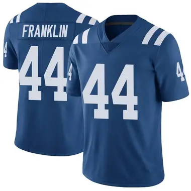 Youth Nike Indianapolis Colts Zaire Franklin Color Rush Vapor Untouchable Jersey - Royal Limited